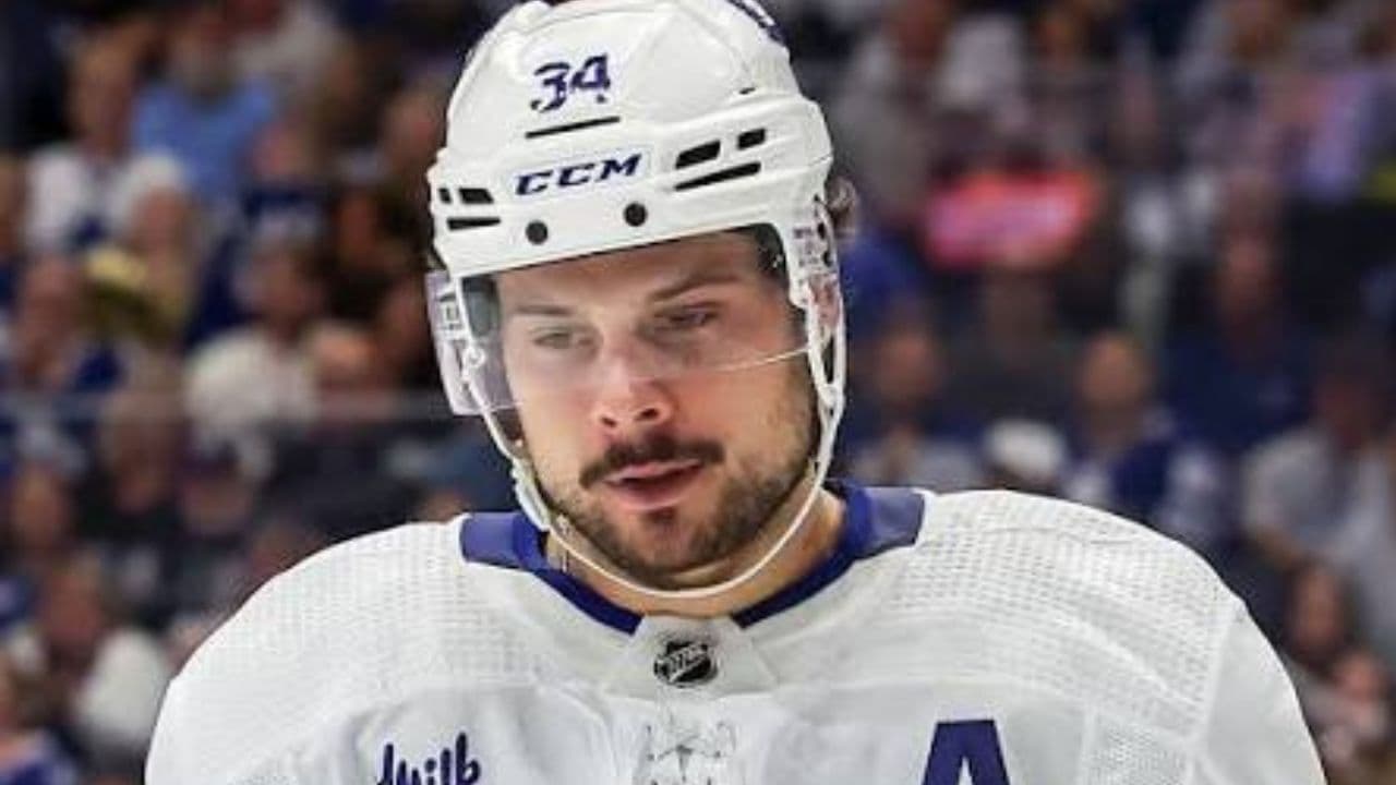 Maple Leafs star Auston Matthews injured after Nikita Zadorov delivers devastating hit