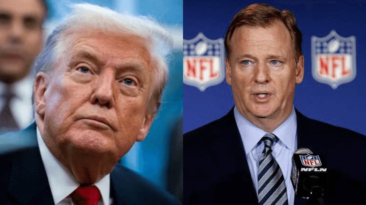 Donald Trump blasts Roger Goodell on live TV for “ruining football” with new NFL kickoff rule