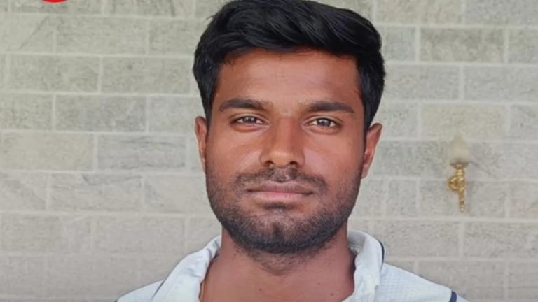 Meghalaya batter Akash Kumar Choudhary delivers 11-ball fifty with eight consecutive sixes in Ranji Trophy match at Surat today